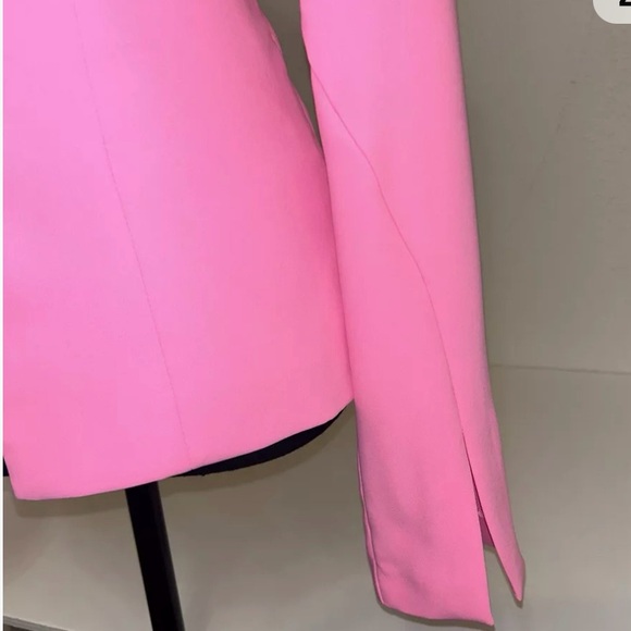 AMANDA UPRICHARD Dovima Blazer “Shocking” Pink Women’s Medium NWOT’s - Picture 6 of 16